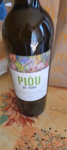 Vin Blanc sec Piou de Yura 2022 France Jura Arbois AOC