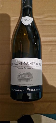 Bourgogne Chassagne-montrachet Capuano-Ferreri Prestige 2020