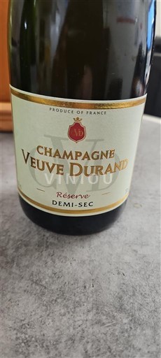 Šampanja Šampanjec Veuve Durand Réserve Neleten.