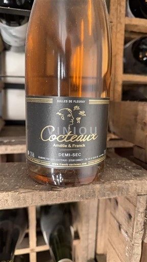 Dolina Loare Crémant de Loire Bulles de Fleuryat Cocteaux Amélie & Franck Neleten.