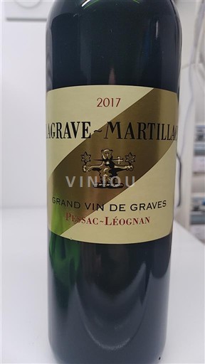 Bordeaux Pessac-Léognan Lagrave-Martillac (second vin) 2017