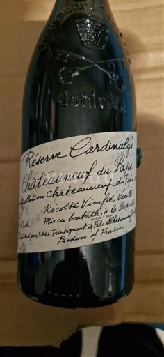 Valle del Rodano Châteauneuf-du-Pape Château Châteauneuf-du-Pape Réserve Cardinalice 2018