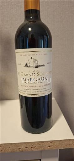 Bordeaux Margaux Château Grand Soussans 2018