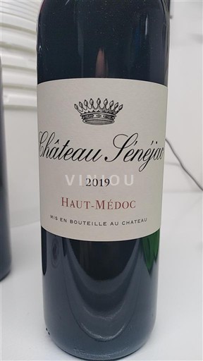 Bordeaux Haut-Médoc Château Sénéjac 2019