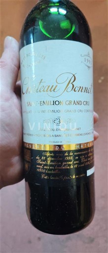 Burdeos Saint-Émilion Gran Cru Grand Cru Château Bonnet 1992