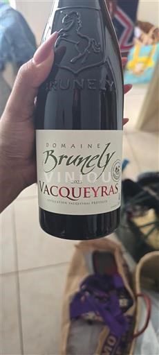 Rhônen laakso Vacqueyras Domaine Brunely 2023