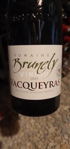 Lugina e Ronës Vacqueyras Domaine Brunely 2023