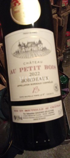 Bordeaux Château Au Petit Bois 2022
