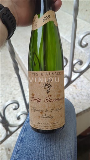 Alsácia Riesling Rolly Gassmann Kappelweg de Rorschwir 2019