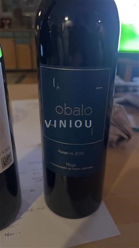 La Rioja Rioja Obalo Reserva 2010