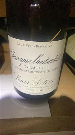 Bourgogne Chassagne-Montrachet Premier Cru Louis Latour Cailleret 2019