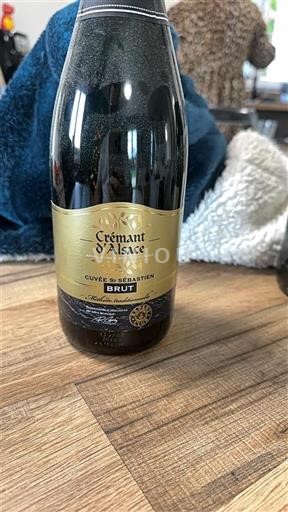 Mousserende wijnen Blanc brut Cuvée Sébastien Non millésimé Frankrijk Elzas Crémant d'Alsace AOC