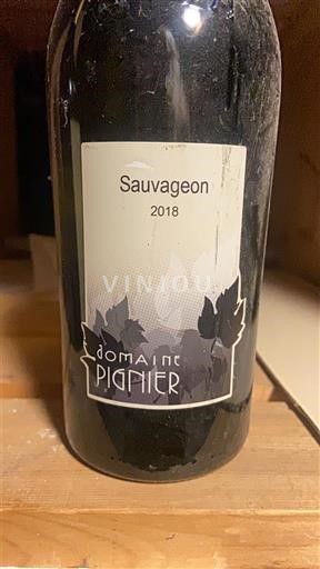 Vini Blanc sec Sauvageon Domaine Pignier 2018 Francia Jura Côtes du Jura AOC