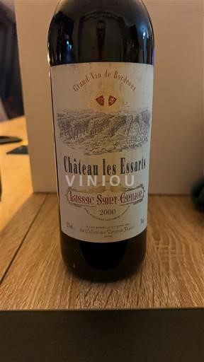 Bordeaux Lussac-Saint-Émilion Château Les Essards 2000