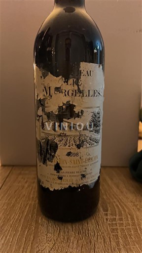 Bordeaux Saint-Émilion Grand Cru Les Margelles 1998