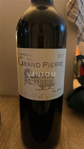 Bordeaux Blaye Château Grand Pierre 2010