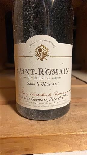 Burgundsko Saint-Romain Domaine Germain Père & Fils Sous le Château 2018