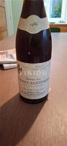 Bourgogne Ikke specificeret Premier Cru Domaine Glantenay 1986