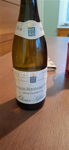 Bourgogne Chassagne-Montrachet Premier Cru Olivier Leflaive Abbaye de Morgeot 2018