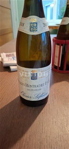 Bourgogne Puligny-montrachet Premier Cru Olivier Leflaive Les Pucelles 2018