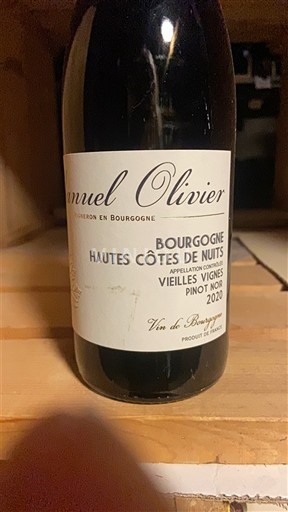 Borgonha Hautes Côtes de Nuits Manuel Olivier Vieilles Vignes 2020