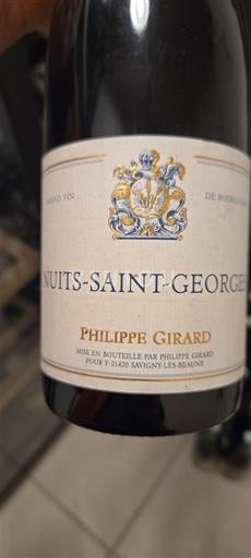 Burgundy Nuits-Saint-Georges Philippe Girard 2018