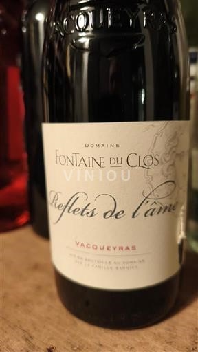 Рона долина Vacqueyras Domaine Fontaine du Clos Reflets de l'âme 2021