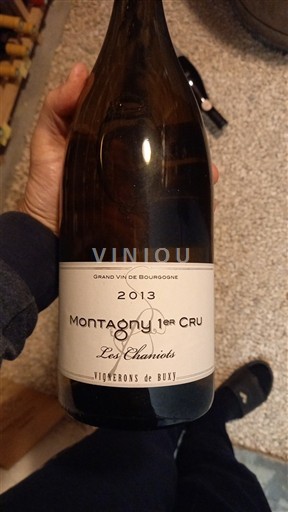 Burgundy Montagny Premier Cru Vignerons de Buxy Les Chaniots 2013