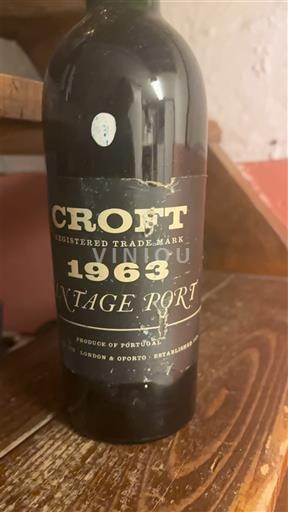 Portogallo Porto Croft Vintage Port 1963