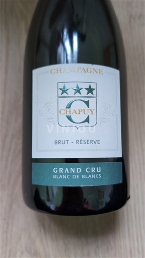 Champagne Grand Cru Champagne Chapuy Brut Réserve Grand Cru Blanc de Blancs Niet-geïntegreerd