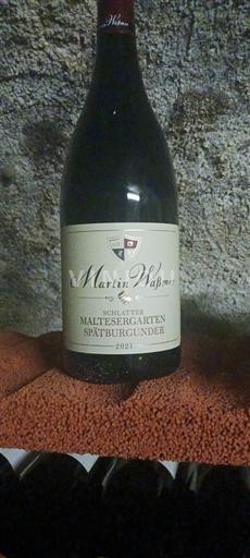 Baden Martin Waßmer Schlatter Maltesergarten Spätburgunder 2021