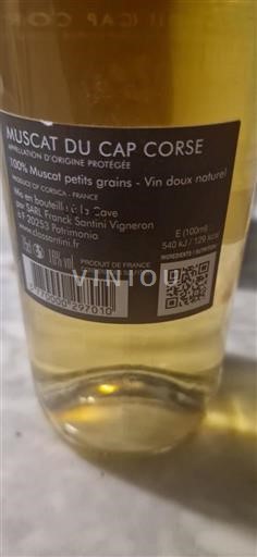 Korsika Muscat du Cap Corse Santini Vigneron Ei vuosikertaa