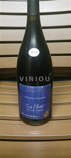 Loiretal Saint-Nicolas-De-Bourgueil Domaine Moulin de l'Horizon Mathis Vieilles Vignes 2022