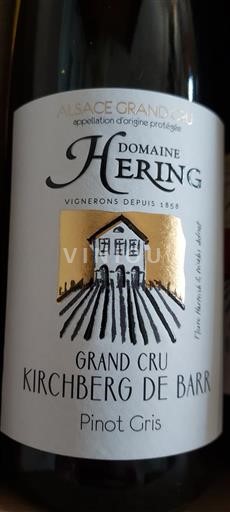 Rượu vang Blanc sec Domaine Hering 2023 Pháp Alsace Không được chỉ định AOC Grand Cru