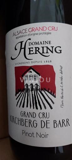Vinhos Rouge sec Grand Cru Kirchberg de Barr Domaine Hering 2023 França Alsácia Não especificado AOC Grand Cru