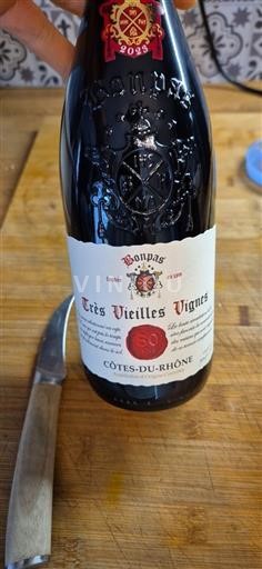 Údolí Rhôny Côtes-du-Rhône Bonpas Très Vieilles Vignes 2023