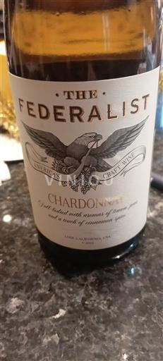 Wines Blanc sec Chardonnay The Federalist 2023 USA California AVAs Lodi AVA