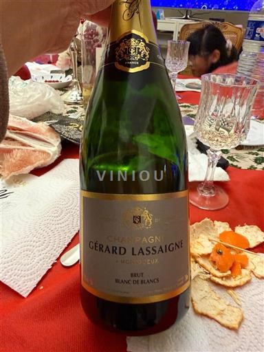 Champagne Šampanské Gérard Lassaigne Brut Blanc de Blancs Neročník
