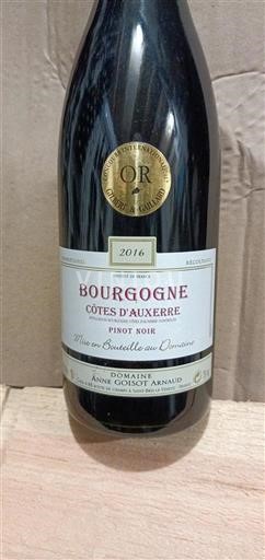 Borgonha Borgonha Costas de Auxerre Domaine Anne Goblet Arnaud 2016