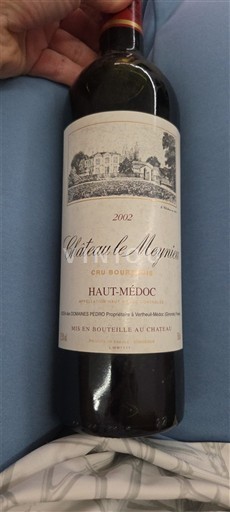 Bordeaux Haut-Médoc Château Le Meynieu 2002