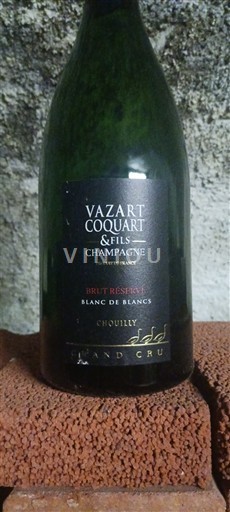 Samppanja Vazart-Coquart & Fils Brut Réserve Blanc de Blancs Ei vuosikertaa