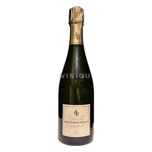 Champagne Sâm-panh Premier Cru John Charles Ricciuti Brut Réserve Không niên vụ
