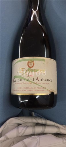 Loiretal Coteaux-de-l'aubance Château La Mulonnière 2001