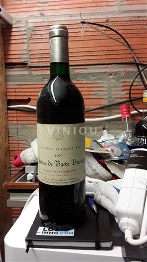 Bordeaux Lussac-Saint-Émilion Château Barbe Blanche Henri IV 1997