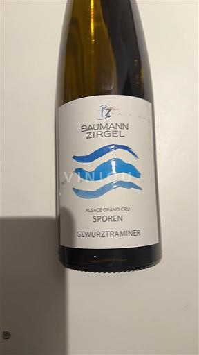 Alsace Alsace Grand Cru Grand Cru Baumann Zirgel Sporen Ikke årgangsbestemt