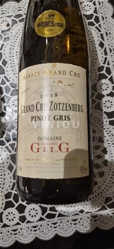 Alsace Not Specified Grand Cru Domaine Gilg 2018