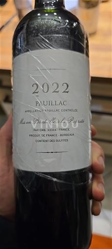 Bordeaux Pauillac Château Latour Personnel 2022