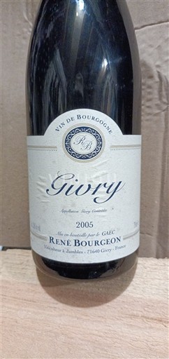 Borgoña Givry René Bourgeon 2005