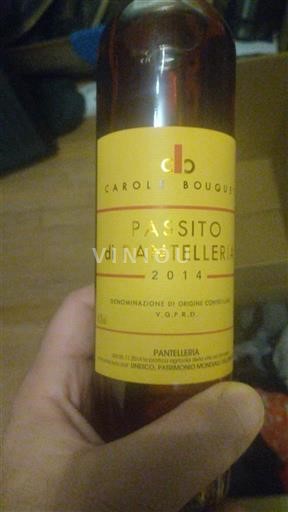 Sisilia Moscato di Pantelleria Carole Bouquet 2014