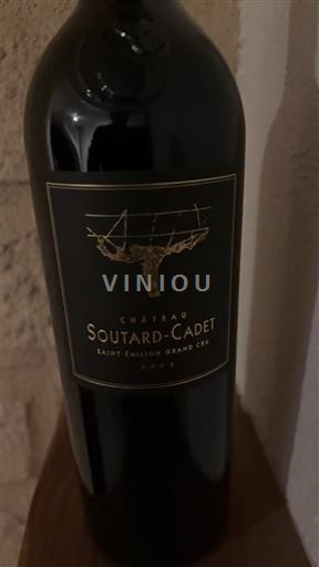 Bordeaux Saint-Émilion Grand Cru Grand Cru Château Soutard-Cadet 2013